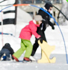 Childcare skiing options